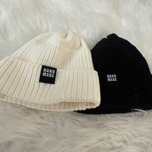 Baby boy hand made beanie